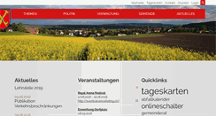 Desktop Screenshot of orpund.ch